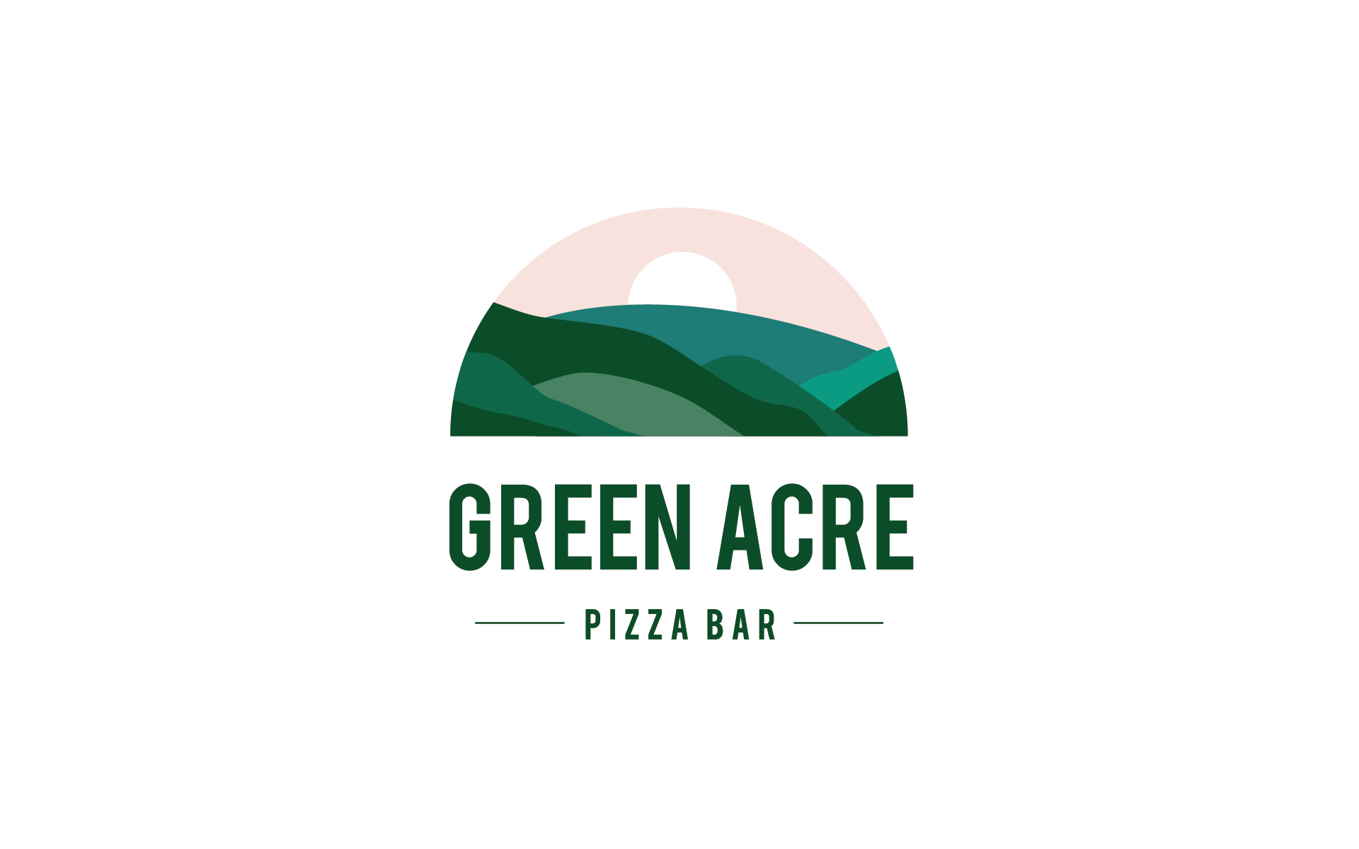 Green Acre Pizza Bar Studio Mimi Moon Design Branding Melbourne