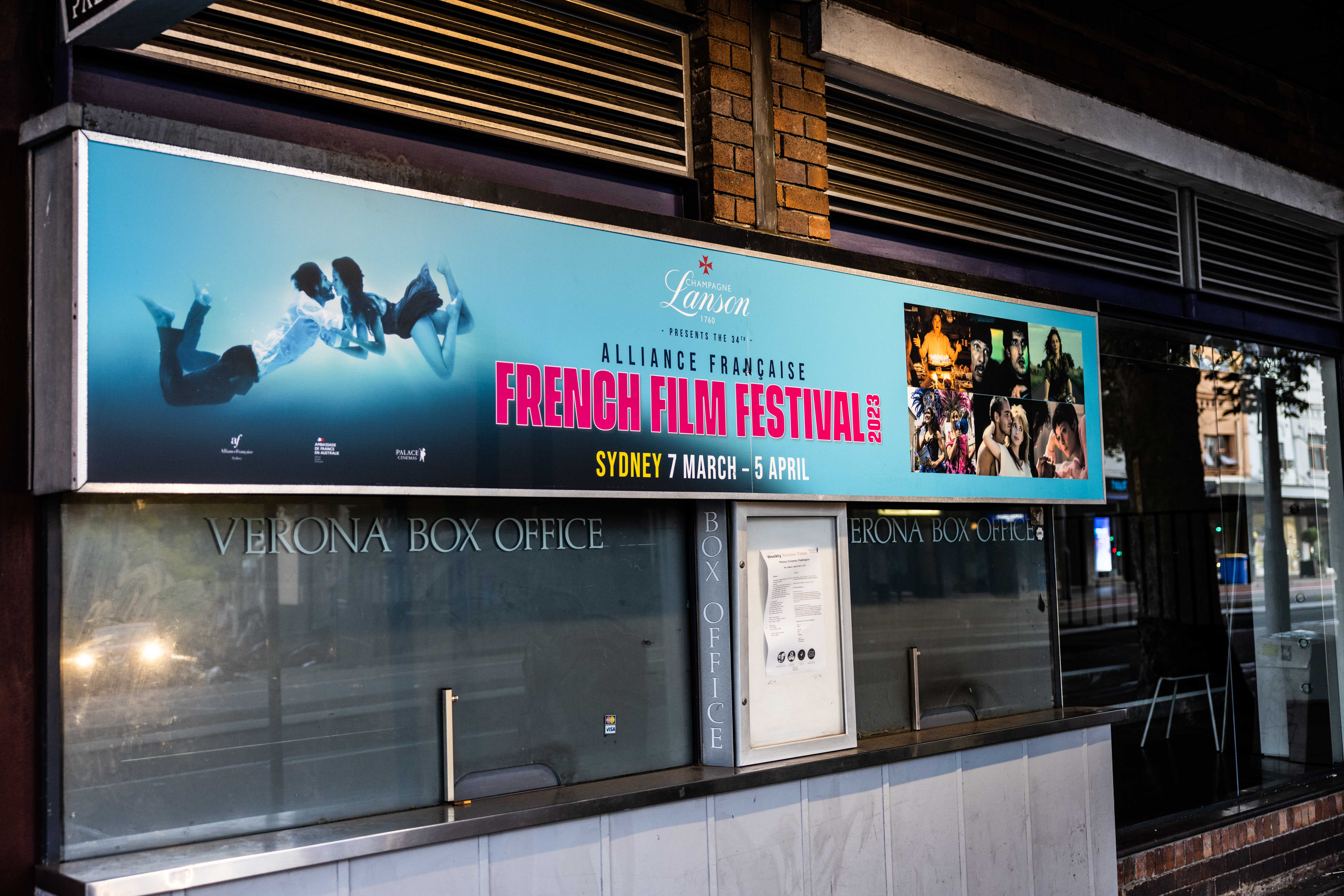 AF FFF23 French Film Festival 2023 Event Identity